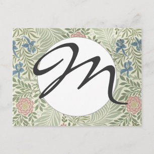 Carte Postale Papier peint floral de William Morris Larkspur