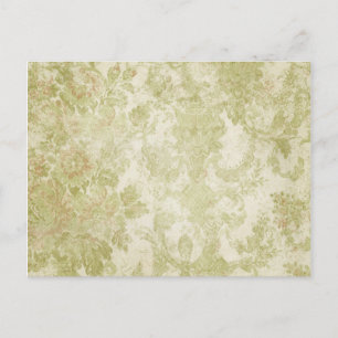 Carte Postale Papier peint vintage