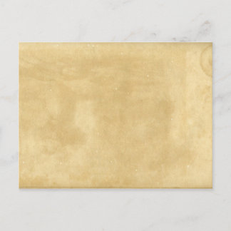Carte postale Papier vieilli Vintage vierge