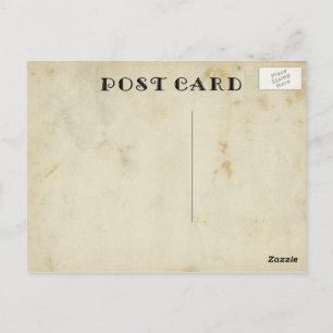 Carte Postale Papier Vieux Rustique Antique Vieux