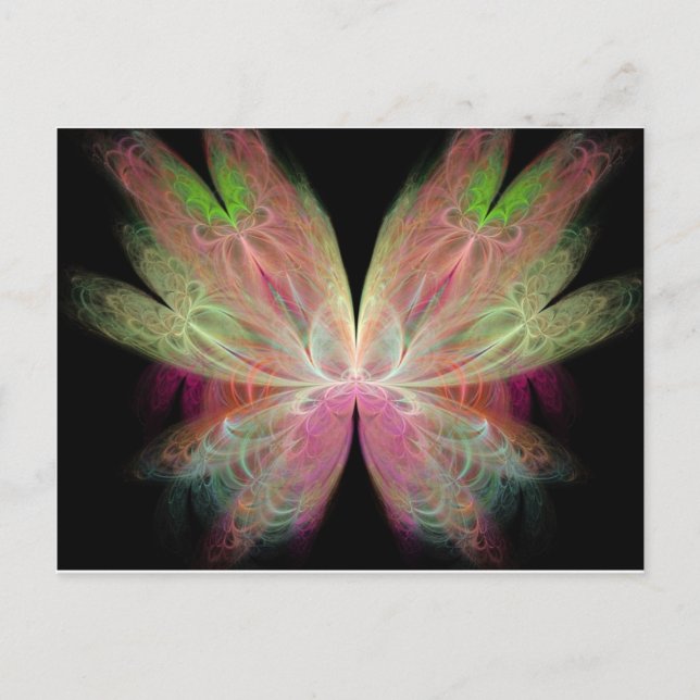 Carte Postale Papillon (Devant)