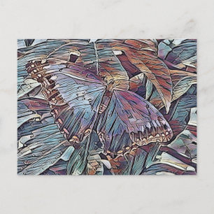 CARTE POSTALE PAPILLON