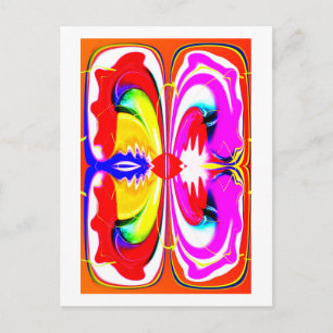 Carte Postale papillon Alien