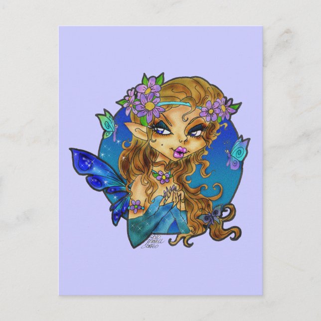 Carte Postale Papillon Beauty POSTCARD (Devant)