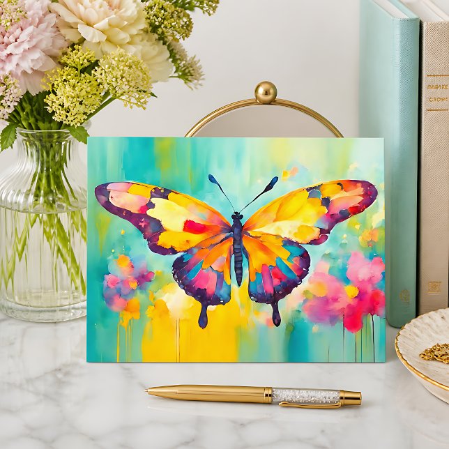 Carte Postale Papillon brillant (Créateur téléchargé)