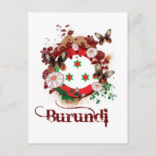 Carte Postale Papillon Burundi