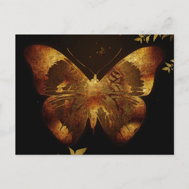 Carte Postale Papillon de fer (Devant)