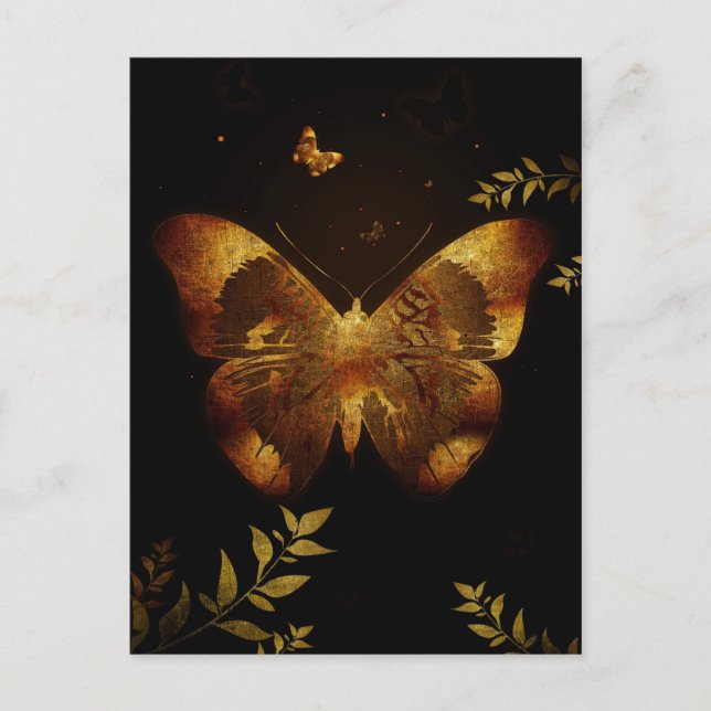Carte Postale Papillon de fer (Devant)