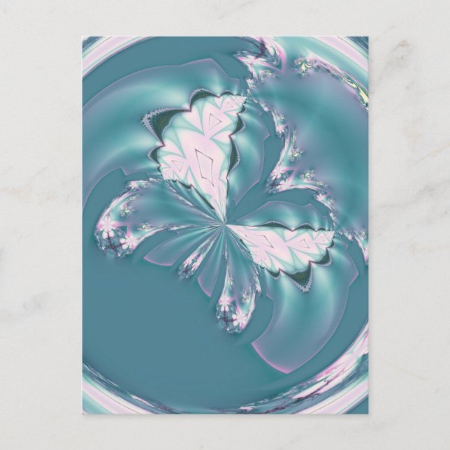 Carte Postale Papillon de printemps (Devant)