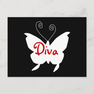 Carte Postale Papillon Diva I