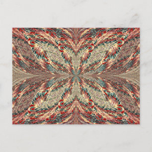 Carte Postale Papillon en automne