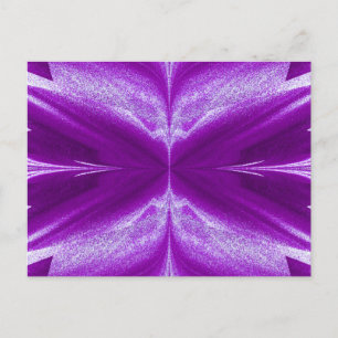Carte Postale Papillon en violet