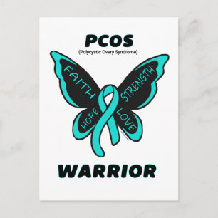 Carte Postale Papillon/Guerrier...PCOS