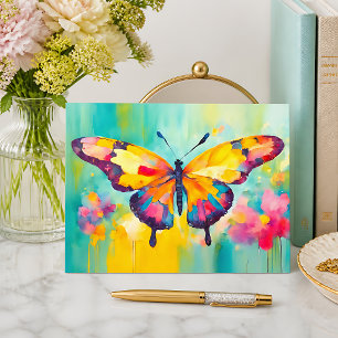 Carte Postale Papillon Lumineux