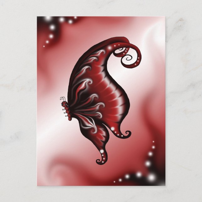 Carte Postale Papillon magique (Devant)