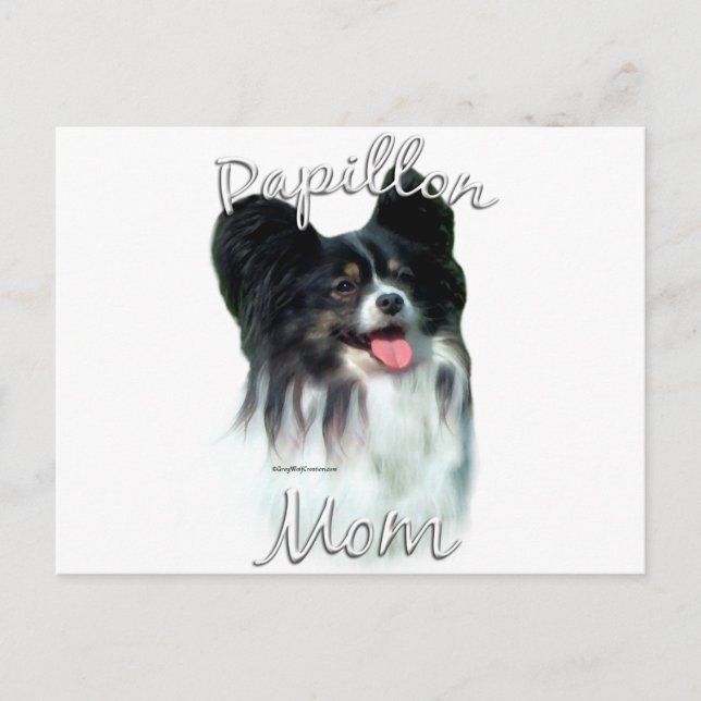 Carte Postale Papillon Maman 2 (Devant)