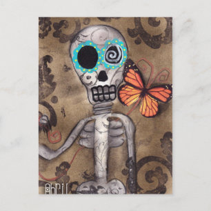 Carte Postale Papillon Marias