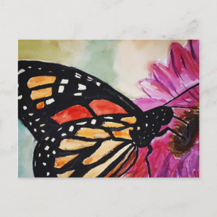Carte Postale Papillon monarque