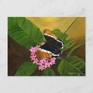 Carte postale Papillon rouillé par Maria Williams