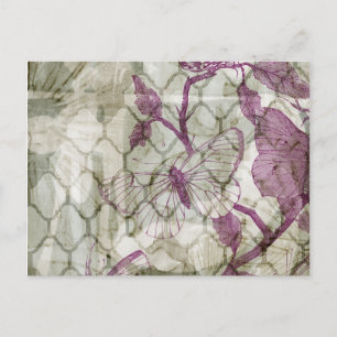 Carte Postale Papillons arabes IV