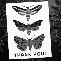 Papillons Magiques Mystiques Noirs et Blancs MERCI