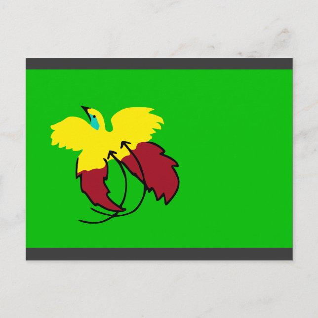 Carte Postale Papouasie-Nouvelle-Guinée 1965, Papouasie-Nouvelle (Devant)