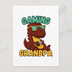 Carte Postale Papy des jeux vidéo