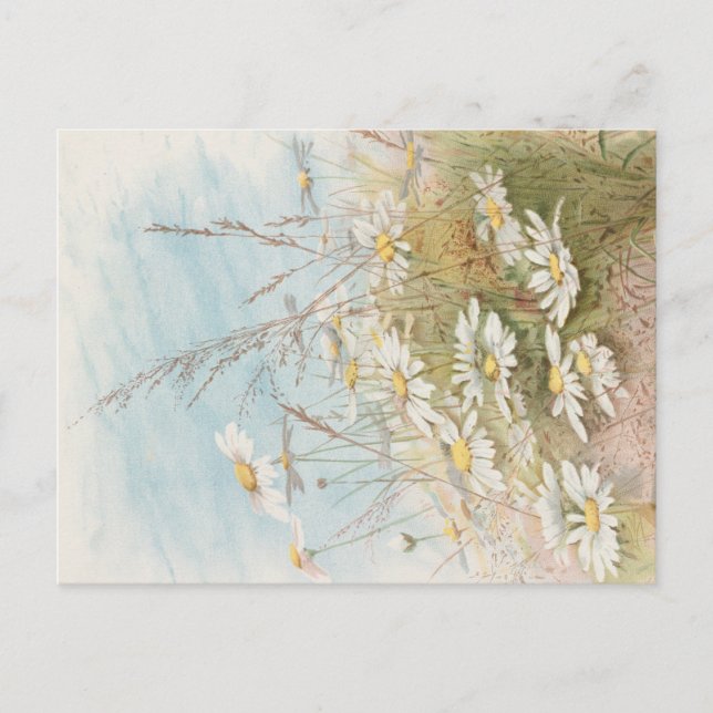 Carte Postale "Pâques apporte le printemps naissant"  (Devant)