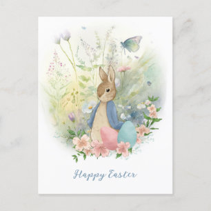 Carte postale Pâques Peter Rabbit