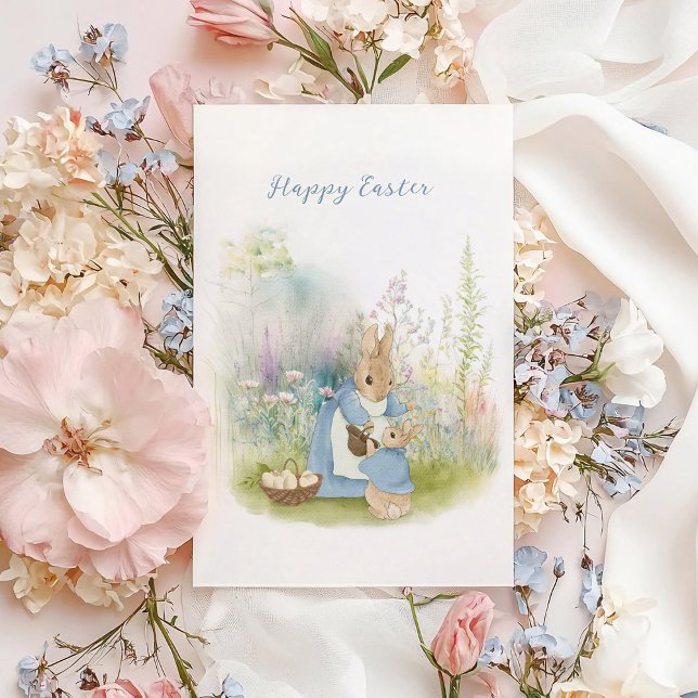 Carte postale Pâques Peter Rabbit (Créateur téléchargé)