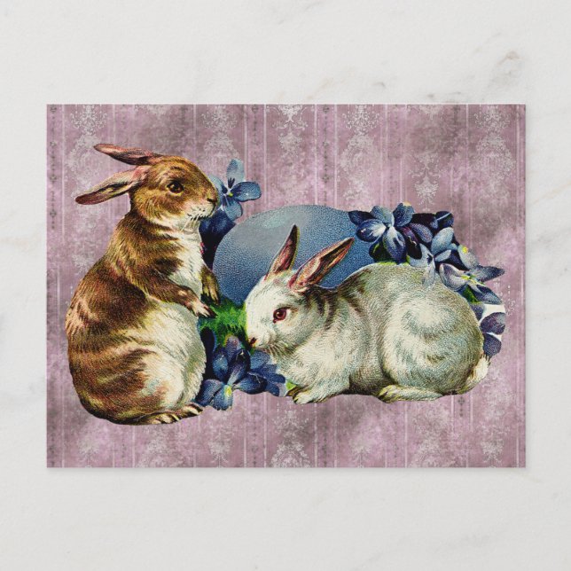 Carte Postale Pâques vintage (Devant)