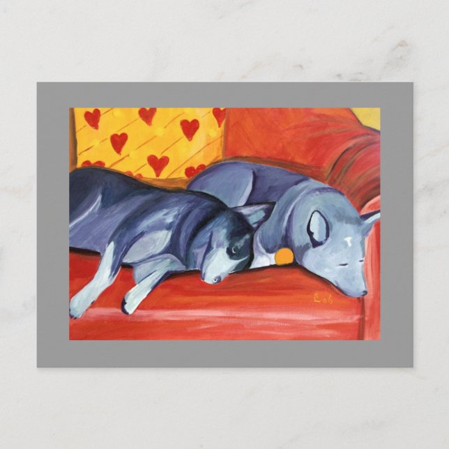 Carte Postale Par coeur (Devant)