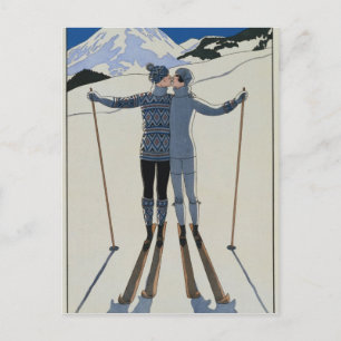 Carte Postale  par Georges Barbier