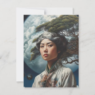 Carte Postale Par La Lune