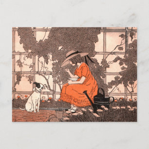 Carte Postale Par le Mur des Jardins