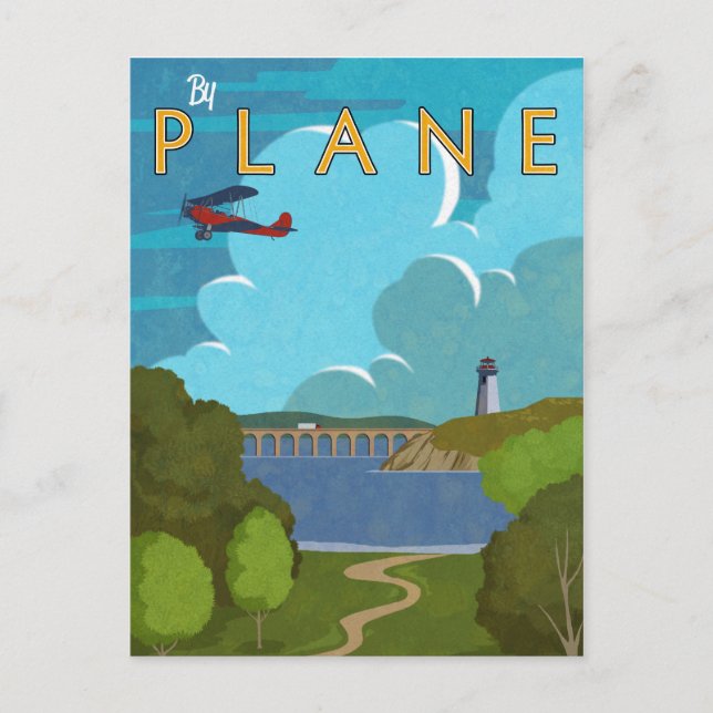 Carte Postale Par plan (Devant)