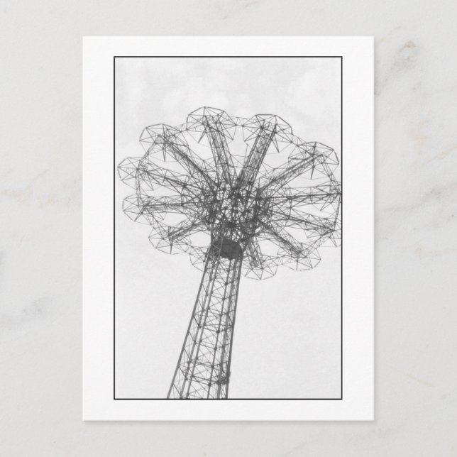 Carte Postale Parachute Jump Tower (Coney Is, NY) postcard (Devant)