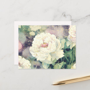 Carte Postale Parade Confetti Peony