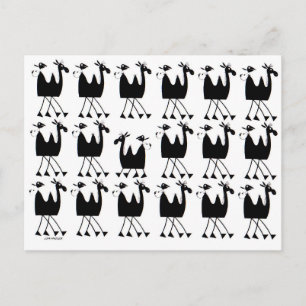 Carte Postale Parade de chameaux