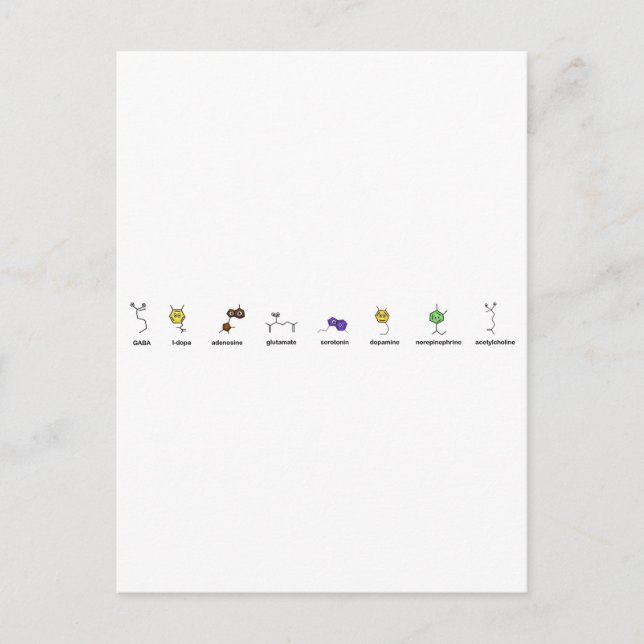 Carte Postale Parade Neurotransmetteur (Devant)