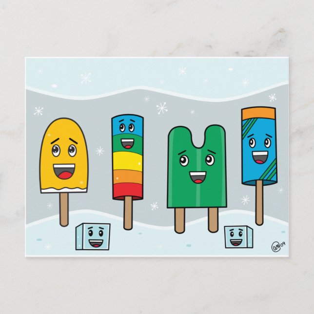 Carte Postale Parade Popsicle - PostCard (Devant)