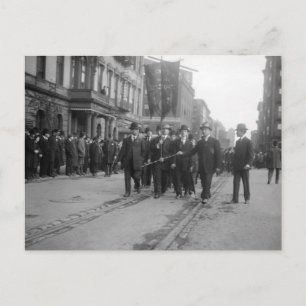 Carte Postale Parade socialiste, New York, 1908