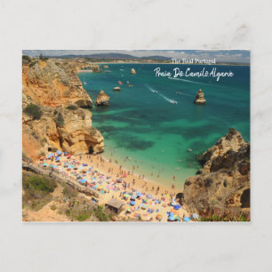 Carte Postale Paradis Caché Praia Do Camilo, Algarve, Portugal