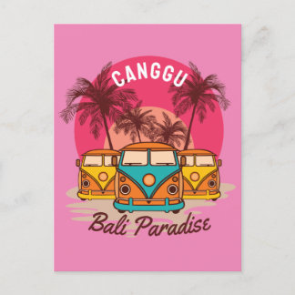 Carte Postale paradis de canggu bali