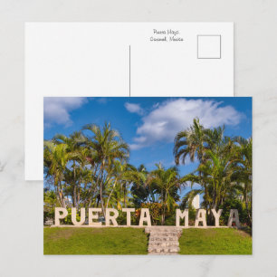 Carte Postale Paradis de Puerta Maya