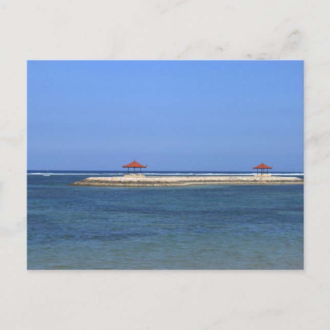 Carte Postale Paradis tropical (Devant)