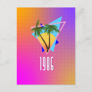 Carte Postale paradis tropical 1986