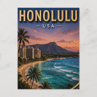 Paradis tropical de la plage de Waikiki à Honolulu