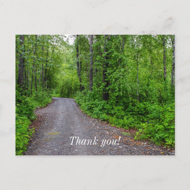 Carte Postale Paradis Vert (Devant)