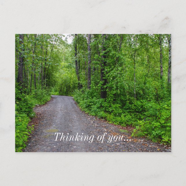 Carte Postale Paradis Vert (Devant)